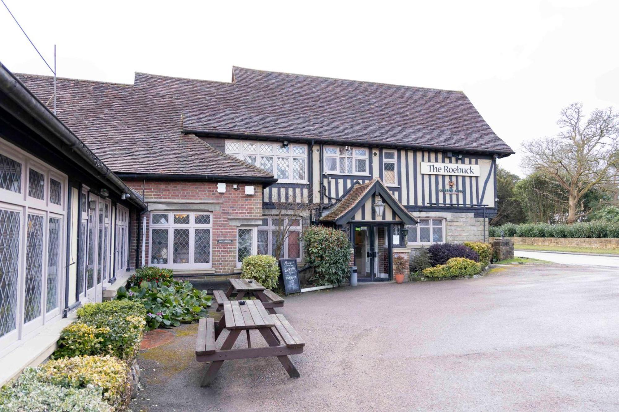 Roebuck By Greene King Inns Forest Row Exteriör bild